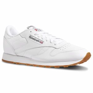 Reebok Classic Leather Turnschuhe Damen - Weiß - DE 570-TYQ